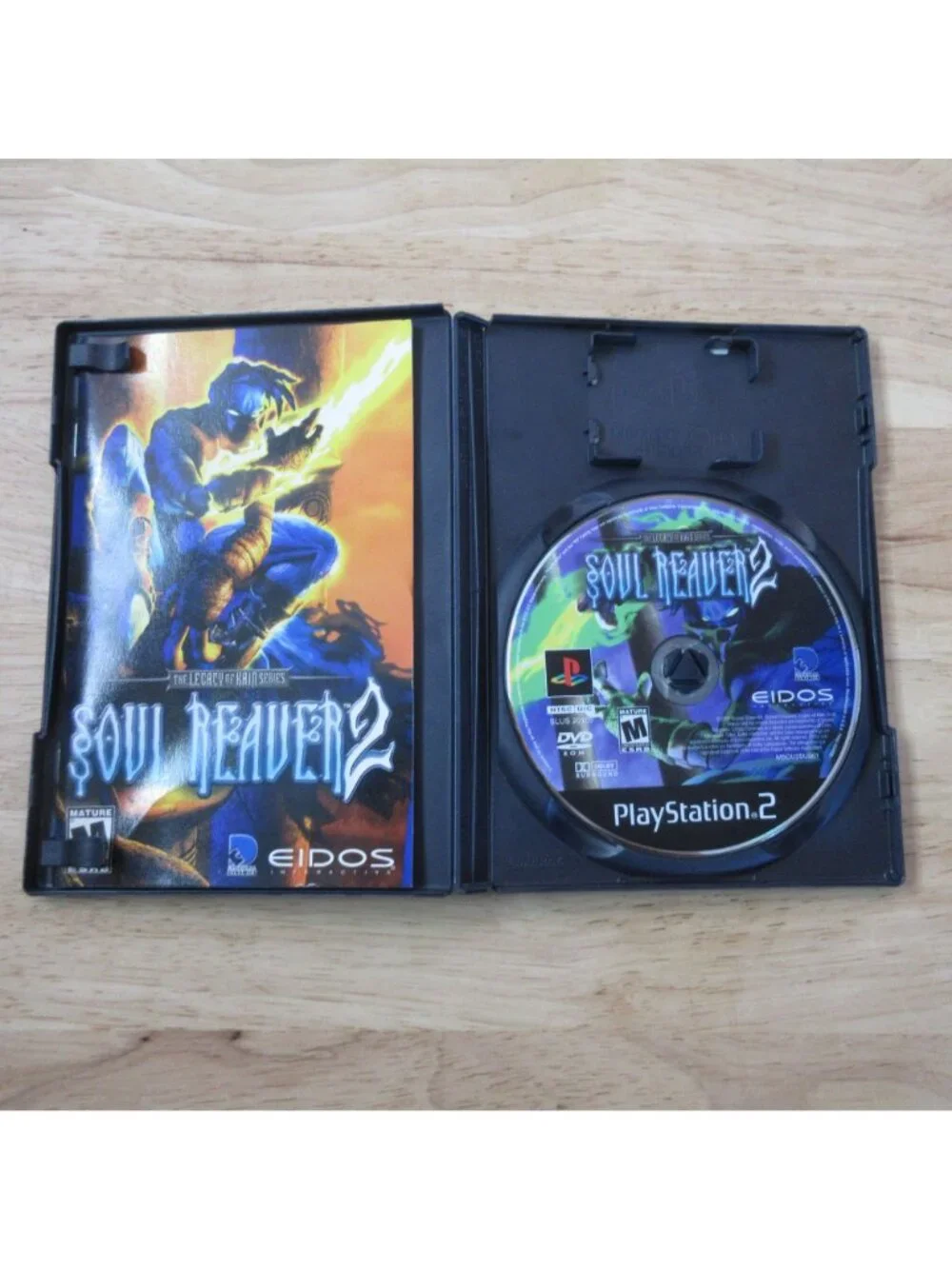 Soul Reaver 2 (Sony PlayStation 2 PS2) with Manual